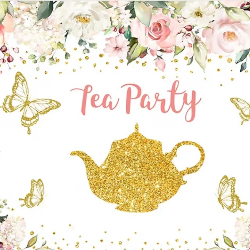Tea Party Birthday Tapestry